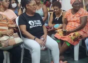 Milca Martins participa de Programa de Acolhimento Afetivo e Psicossocial, realizado pela Casa da Mulher Negra da Bahia