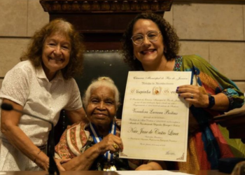Nair Jane recebe Medalha Chiquinha Gonzaga, no Rio de Janeiro