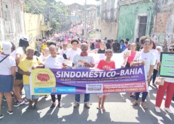 SINDOMÉSTICO/BA participa do Dois de Julho, data da Independência do Brasil na Bahia