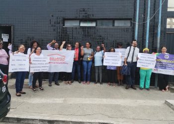 FENATRAD e SINDOMÉSTICO/Ba protestam contra mais uma agressão de Melina Esteves França a uma trabalhadora doméstica