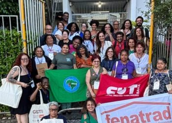 SINDOMÉSTICO/BA marcou presença no WORKSHOP 2025 sobre fortalecimento do sistema de saúde para trabalhadoras e trabalhadores
