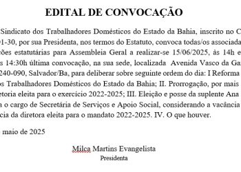Edital de Convocação