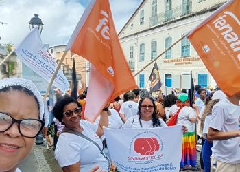 SINDOMÉSTICO-BA participa das celebrações do 2 de Julho e reforça compromisso com a luta por direitos